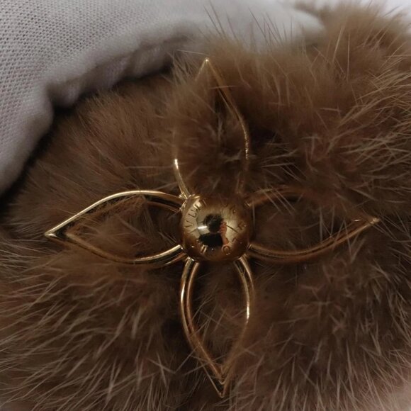 LOUIS VUITTON Porte Cles Lovely Vison Charm Beige M01018 LV Auth 112631 - Picture 10 of 16